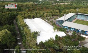 flower show tent