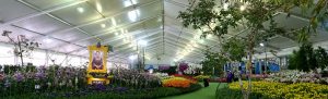 flower show tent