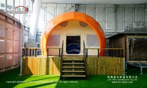Ladybug Dome Glamping