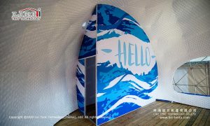 Ladybug Dome Glamping Indoor
