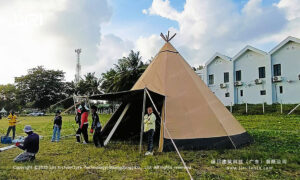 camping tipi