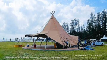 huge tipi
