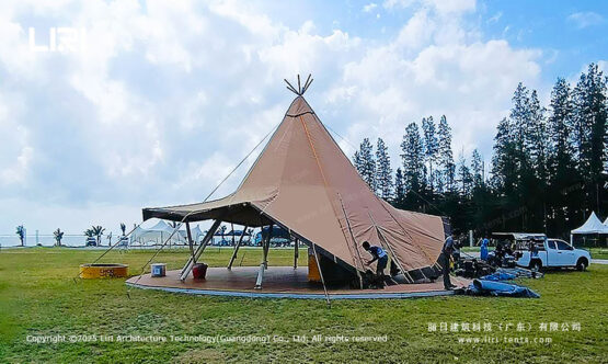 huge tipi