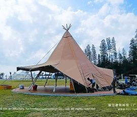 huge tipi